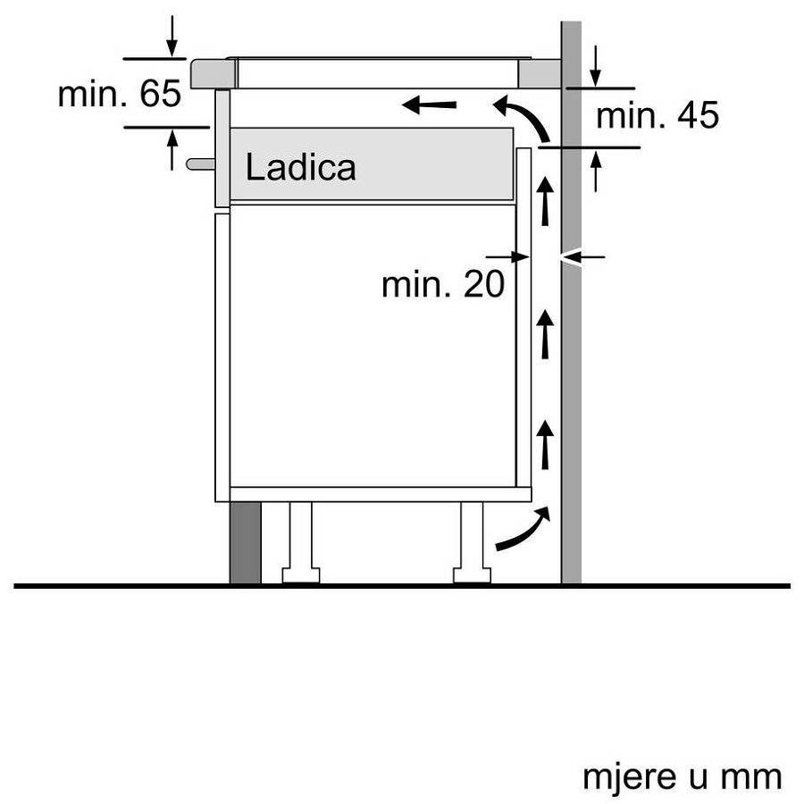 Ploča Bosch PUG611AA5D