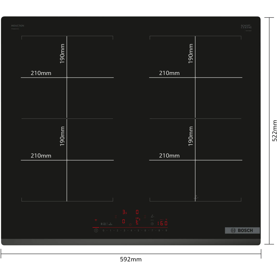 Ploča Bosch PVQ631HC1E H2H WiFi