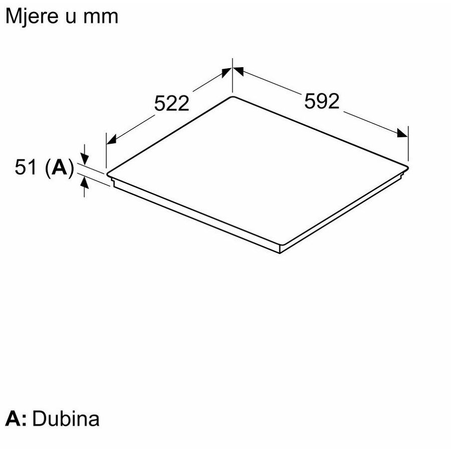 Ploča Bosch PVS61RHB1E H2H