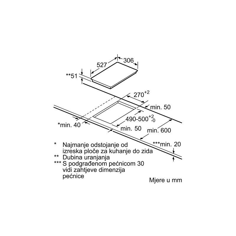 Ploča Bosch PXX375FB1E - indukcija