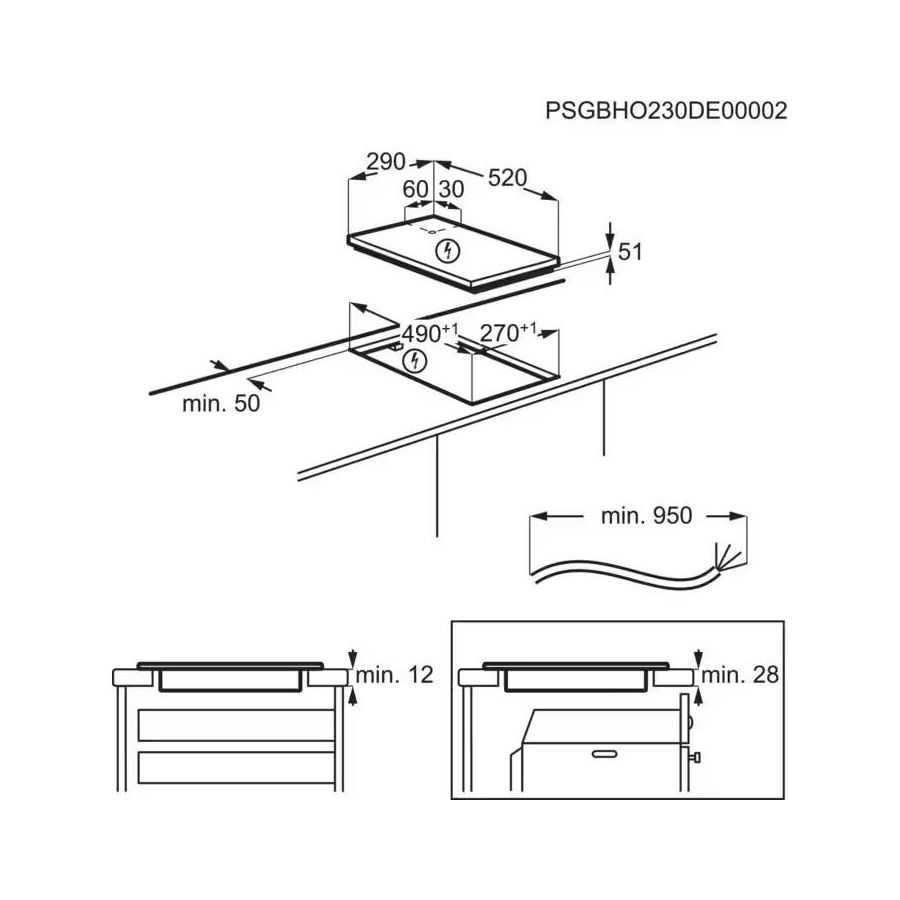 Ploča Electrolux LIT30231C