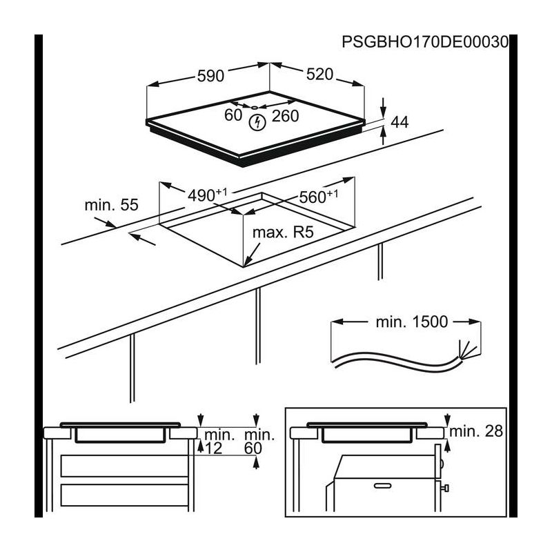 Ploča Electrolux LIV63431BK - H2H