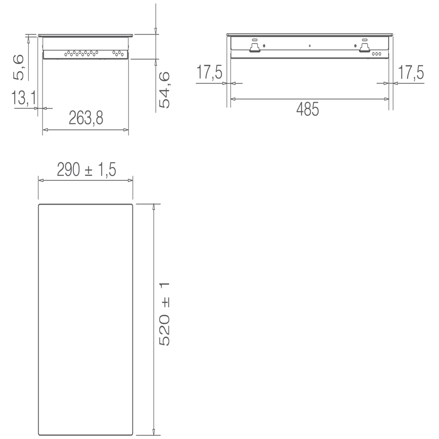 Ploča Elica RATIO 302 PLUS BL PRF0183865