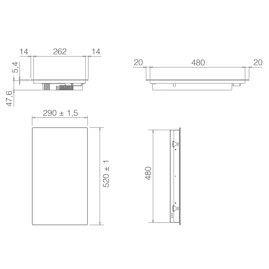 Ploča Elica RATIO 302 PLUS CONNECT BL H2H PRF0199850