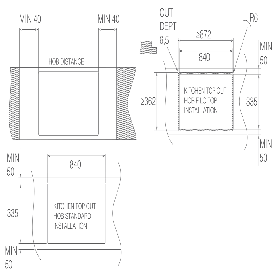 Ploča Elica RATIO 874 SLIM BL PRF0183917