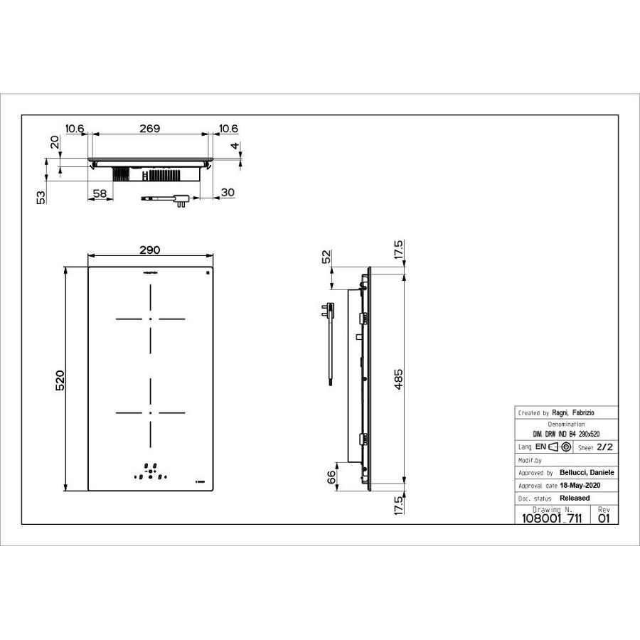 Ploča Faber FBH32BK FFI 108.0604.931