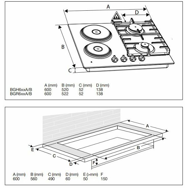 Ploča Gorenje GE690X