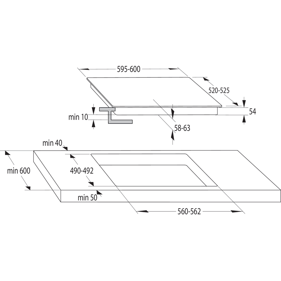 Ploča Gorenje GI6431BFZ