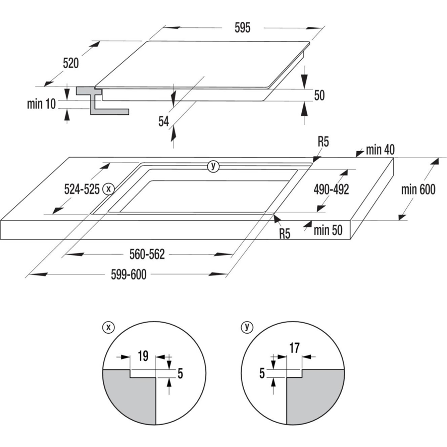 Ploča Gorenje GI6433BSCWF
