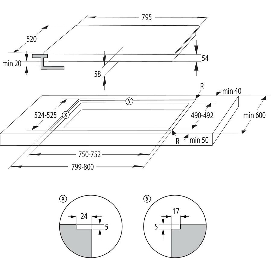 Ploča Gorenje GI8421BSC
