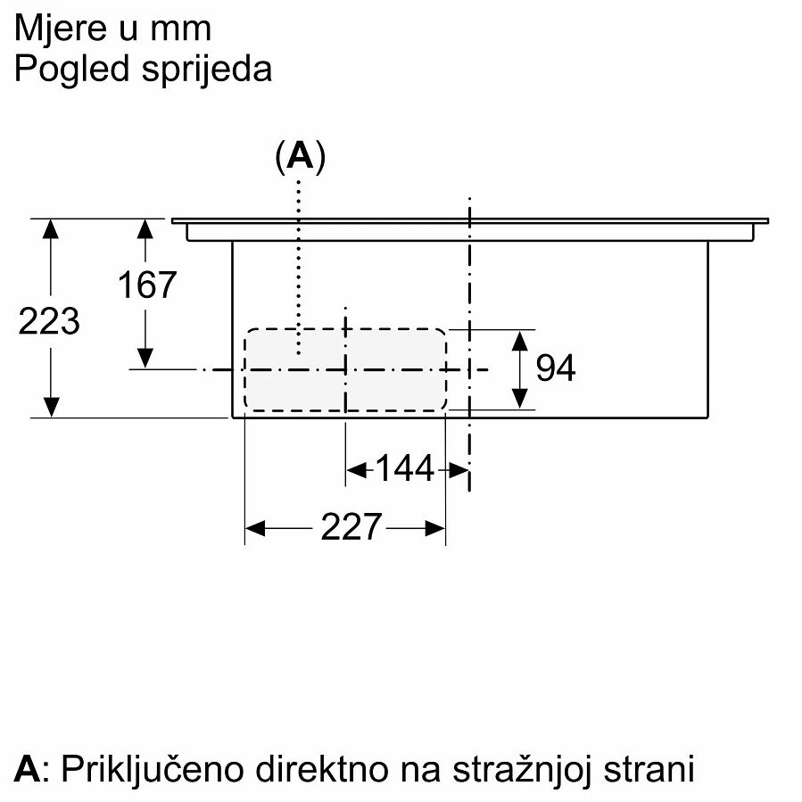 Ploča s napom Bosch PVS611B16E