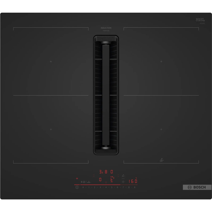 Ploča s napom Bosch PVS61AB16E MattBlack PerfectFry WiFi (595m3/h)