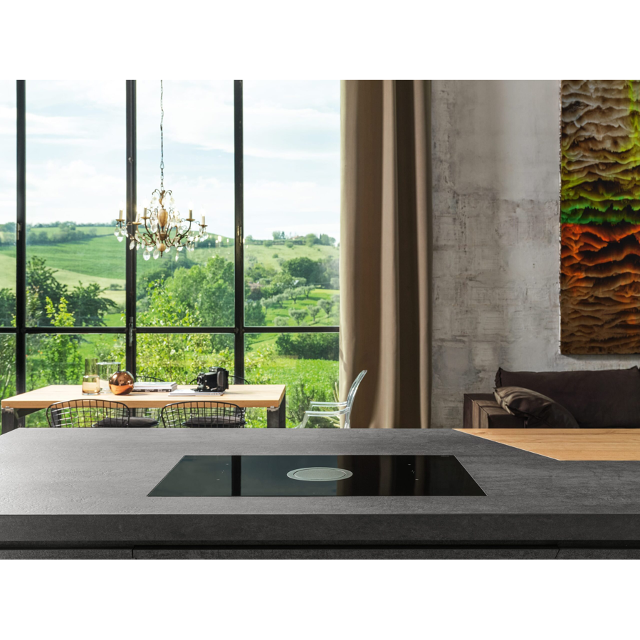 Ploča s napom Elica NikolaTesla One HP RAW BR/A/83 MatBlack PRF0200577