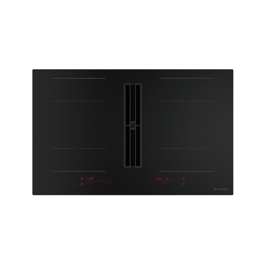 Ploča s napom Faber Galileo Double Black Mat A830 (720m3/h) 340.0731.884
