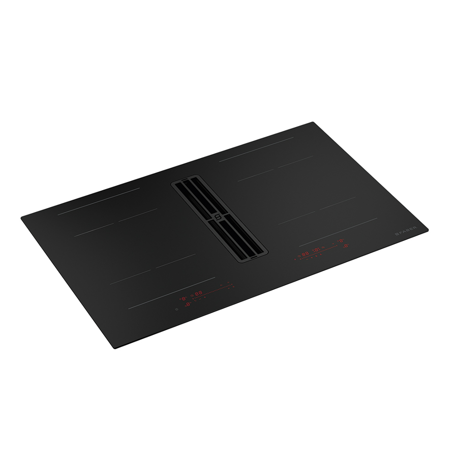 Ploča s napom Faber Galileo Double Black Mat F830 (720m3/h) 340.0731.885