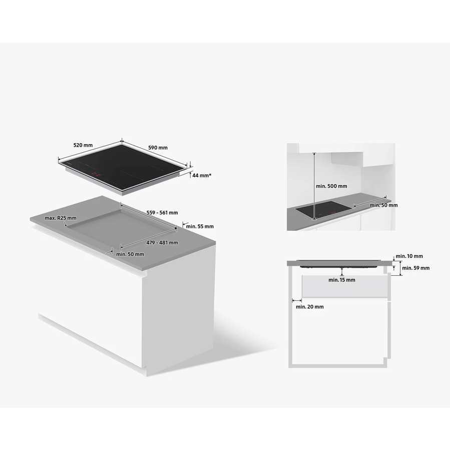 Ploča Samsung NZ64B5046GK/U2 WiFi
