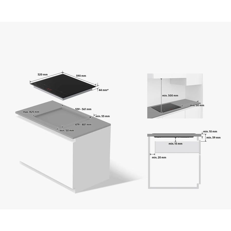 Ploča Samsung NZ64B5066GK/U2 WiFi