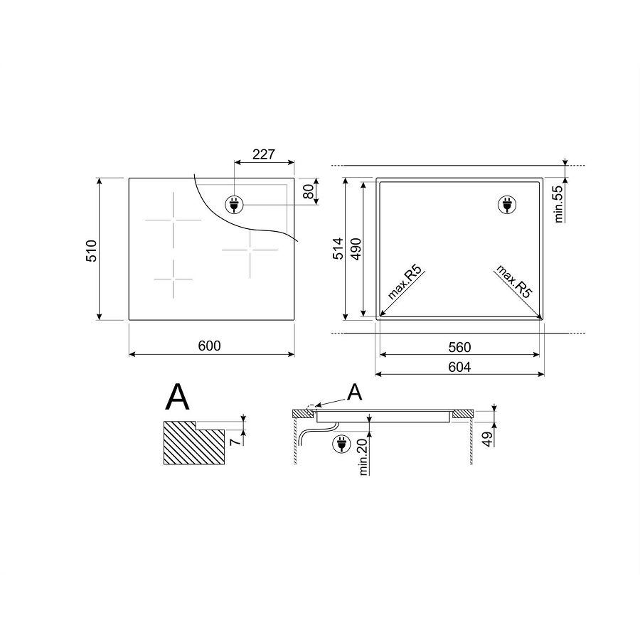 Ploča Smeg SI2M7643D