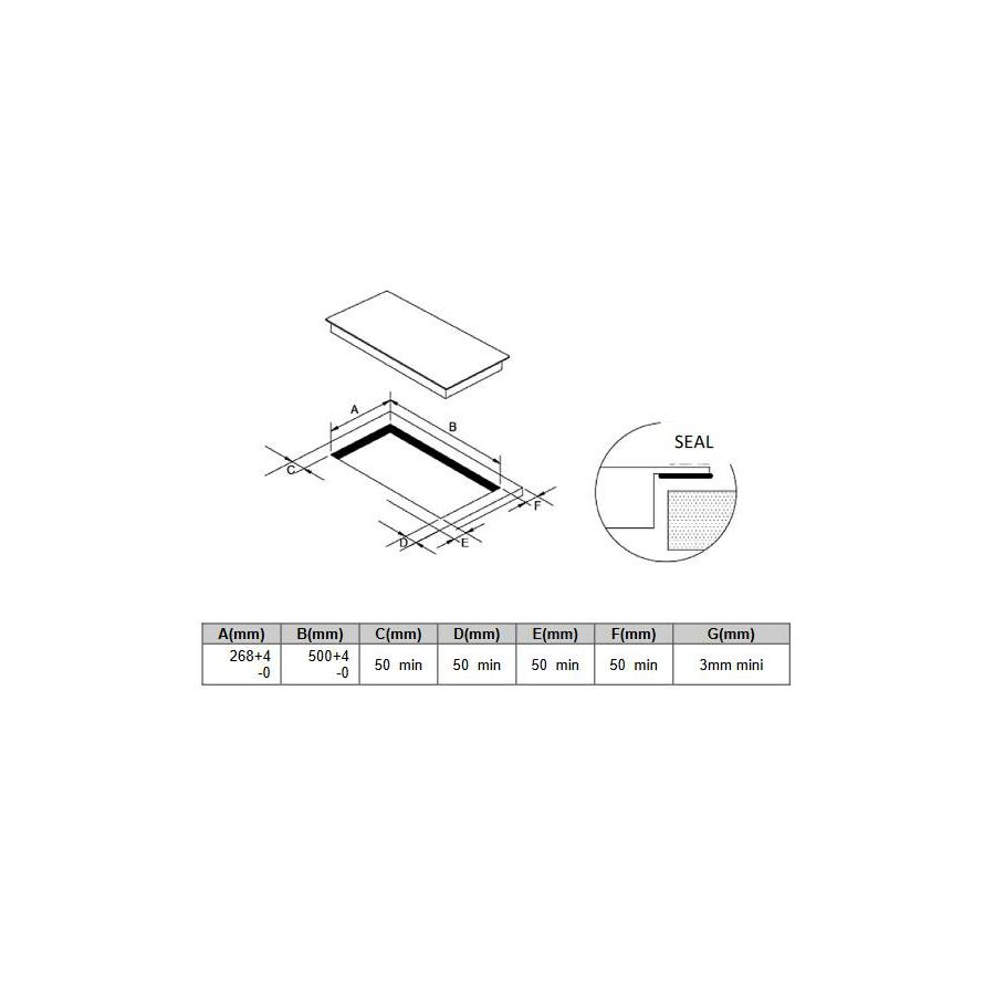 Ploča Vivax BH-02MIN