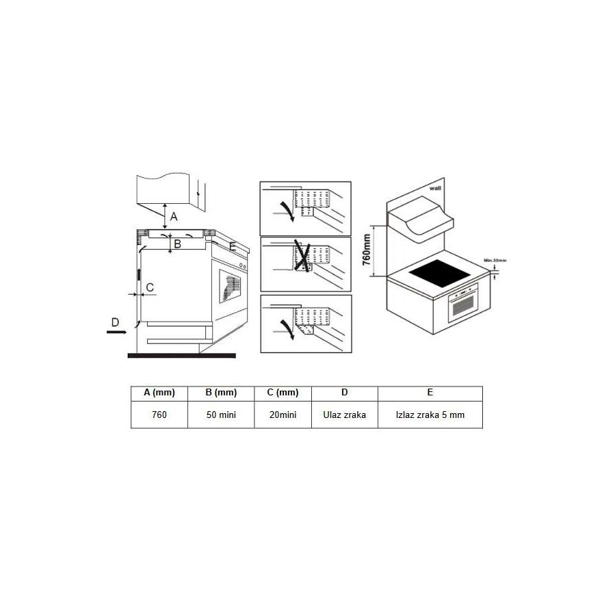 Ploča Vivax BH-02MVC