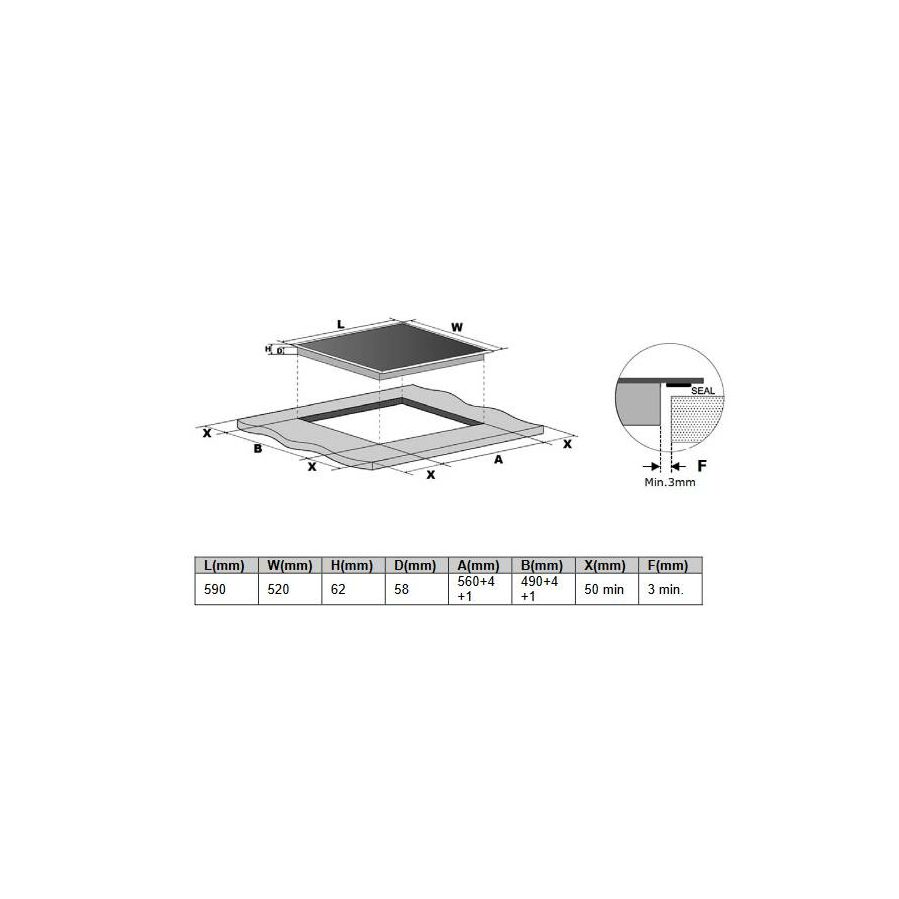 Ploča Vivax BH-04MFZIN