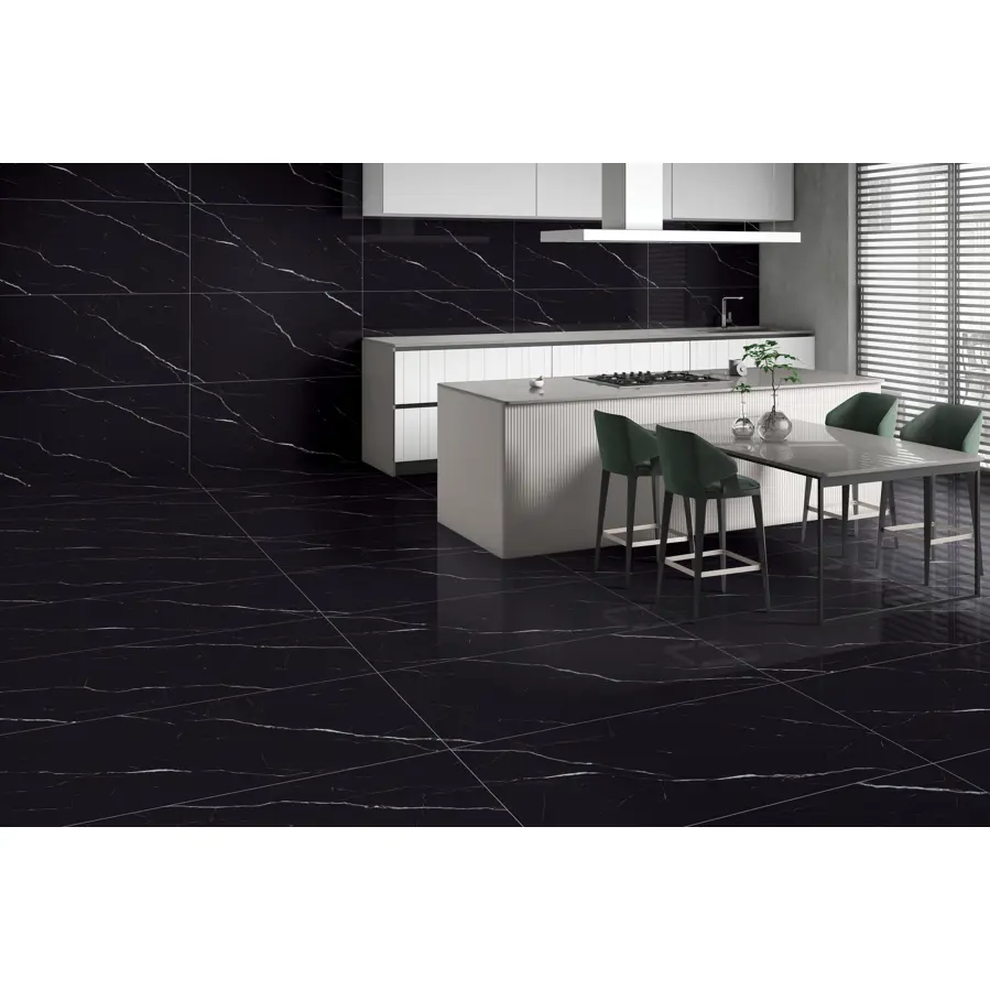Pločica keramička BLACK MARBLE high glossy 600x1200mm 2kom 1.44m2