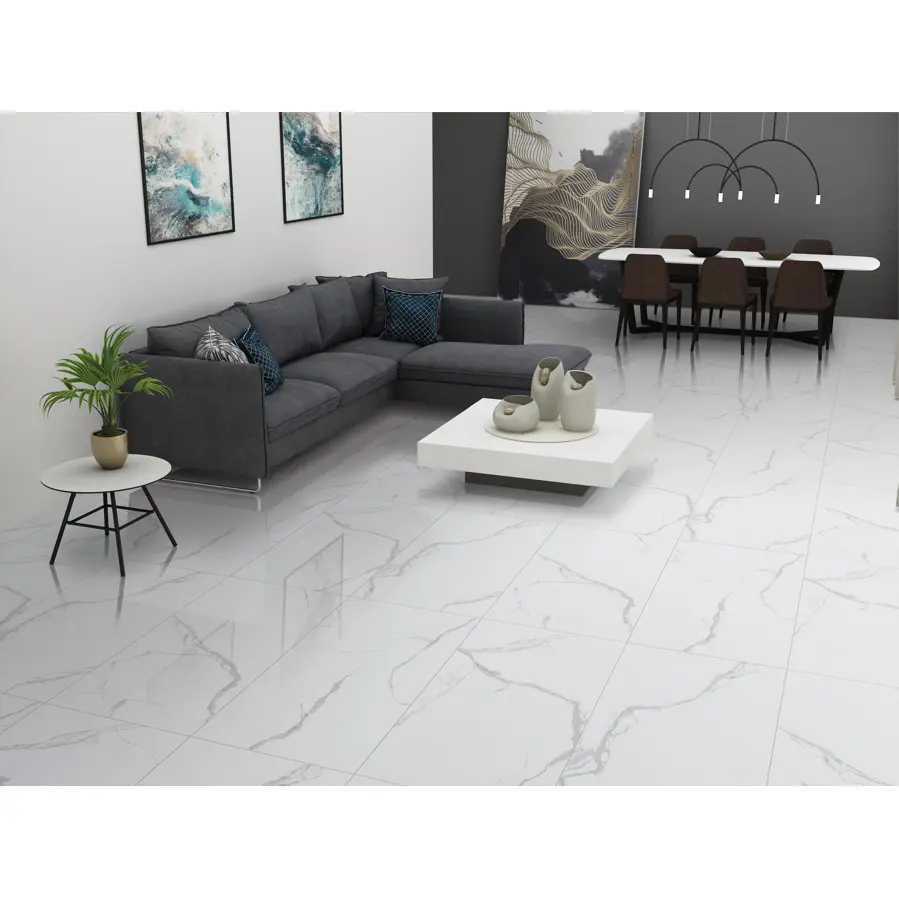 Pločica keramička ELITE BIANCO polished 600x1200mm 2kom 1.44m2