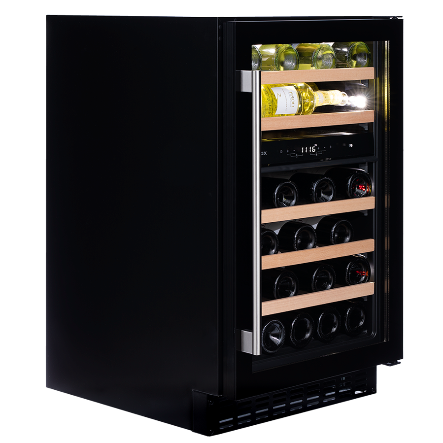 Podpultni hladnjak za vino Dunavox DAUF-38.100DB - 88cm širina 50 cm