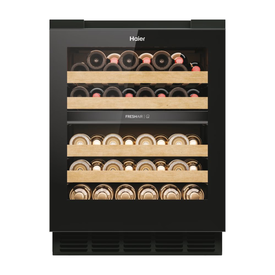 Podpultni hladnjak za vino Haier HUC44GDEH1 WiFi 82-87cm