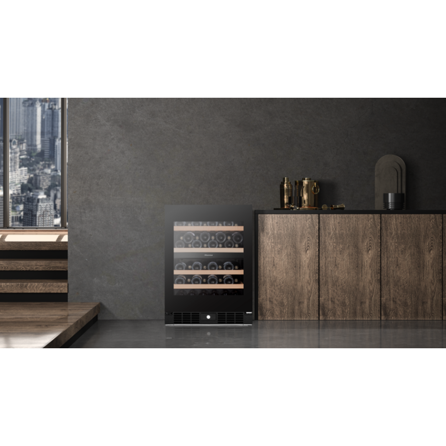 Podpultni hladnjak za vino Hisense RW3N122GSLF WiFi - 82cm