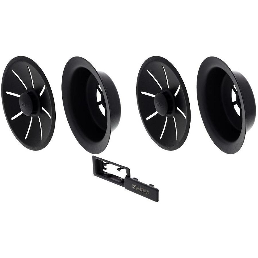 Pribor Blanco InFino Black Edition set za dva korita 239979