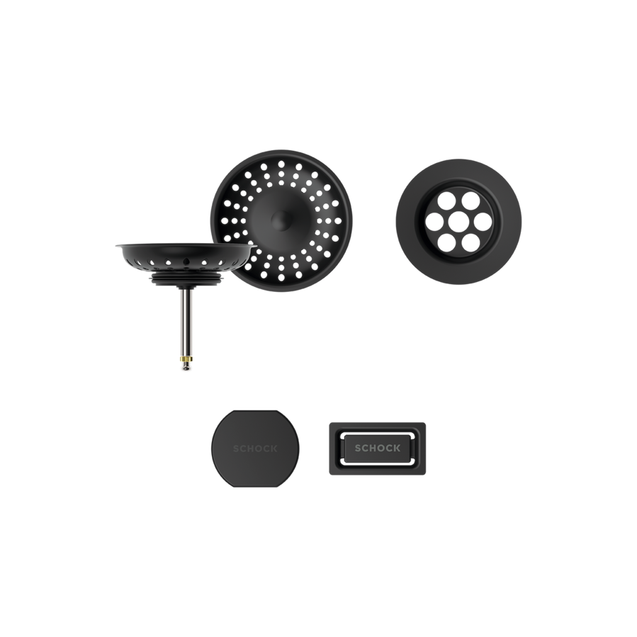 Pribor Schock 400051PUR mat crni