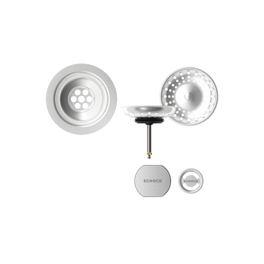 Pribor Schock 400061EDM četkani čelik