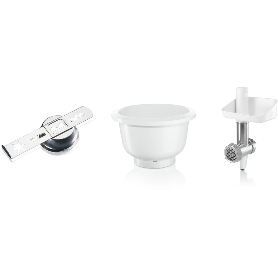 Pribor za mjevenje mesa Bosch MUZ5BS1 + nastavak za tjesto + posuda