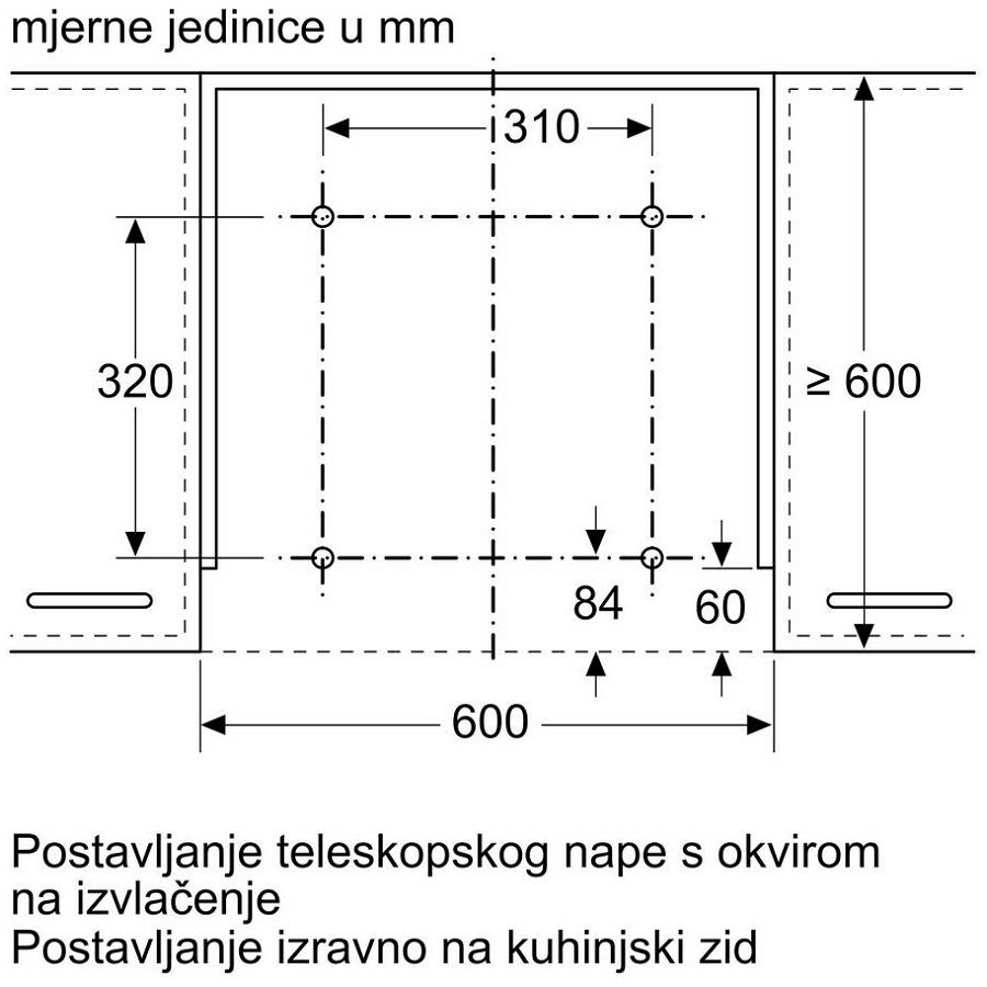 Pribor za napu Bosch DSZ4660