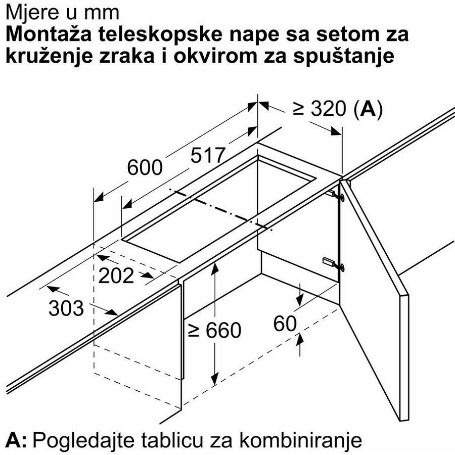 Pribor za napu Bosch DSZ4660
