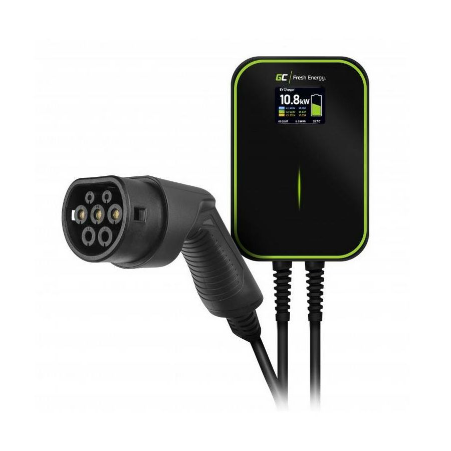 Punjač za EV Green Cell EV14 PowerBox 22kW, 32A Tip2 6m