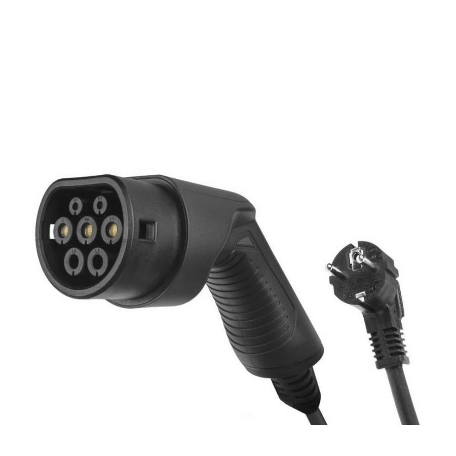 Punjač za EV Green Cell EV16 3.6kW, 10/16A Schuko Tip2 6,5m