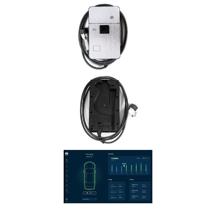 Punjač za EV MRS Connected Cable 1.801.101 22kW, 32A Tip2 5m WiFi RFID