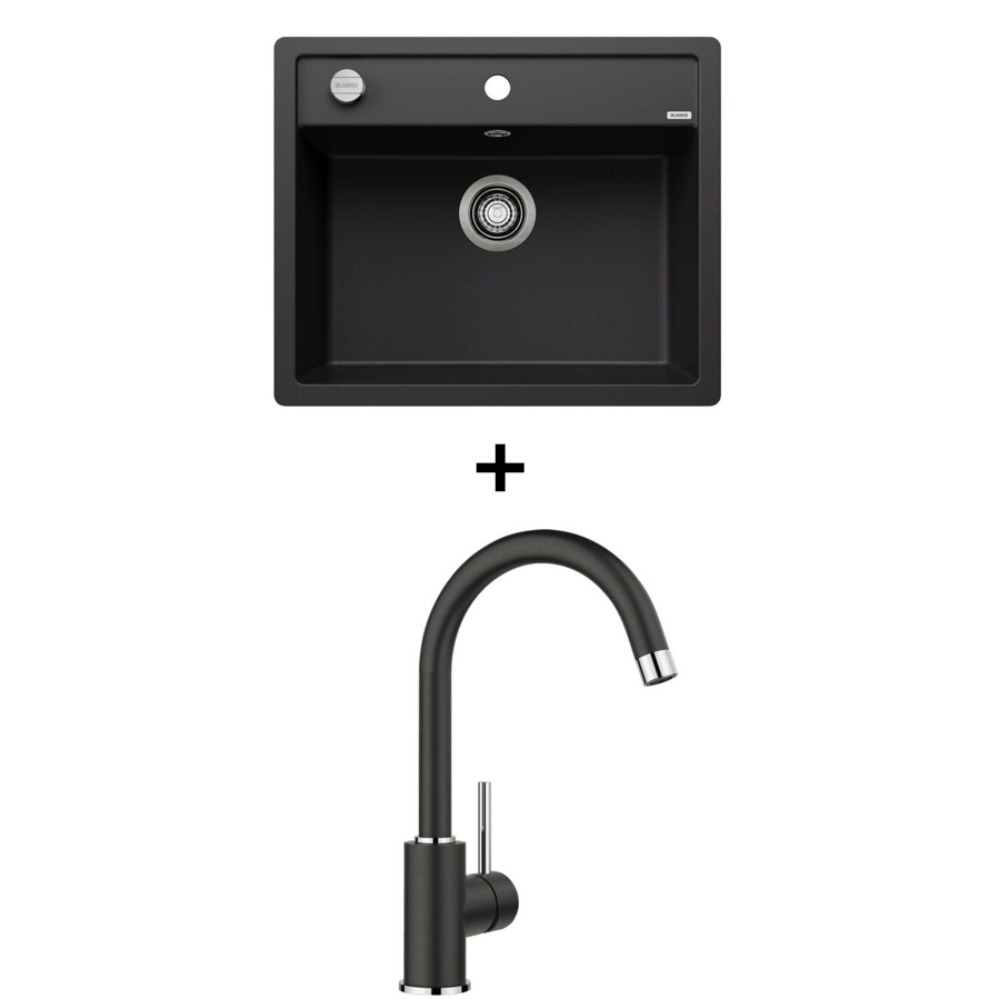 Set Blanco Dalago 6 crni 525873 + Mida VT crna 526145