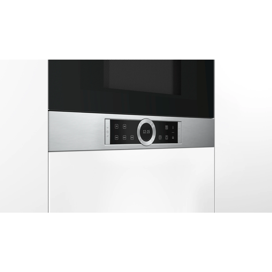 Set Bosch pećnica HBG675BS1 + ugradbena mikrovalna BFL634GS1