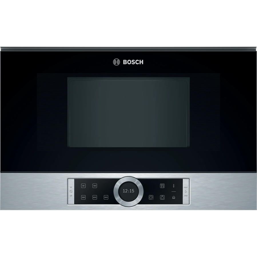 Set Bosch pećnica HBG675BS1 + ugradbena mikrovalna BFL634GS1