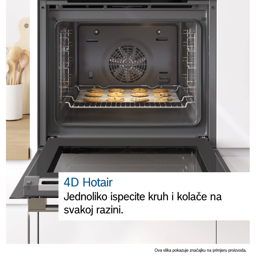 Set Bosch pećnica HBG675BS1 + ugradbena mikrovalna BFL634GS1