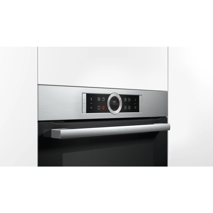 Set Bosch pećnica HBG675BS1 + ugradbena mikrovalna BFL634GS1