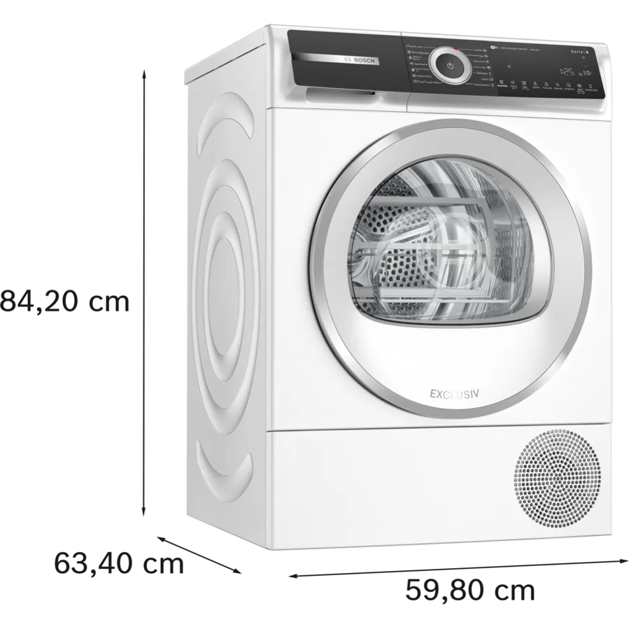 Set Bosch perilica + sušilica WGB256A2BY + WQH245B2BY iDos WiFi