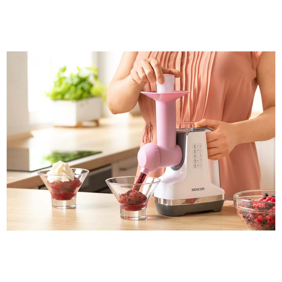 Sjeckalica Sencor SSG4500WH + nastavak za sladoled