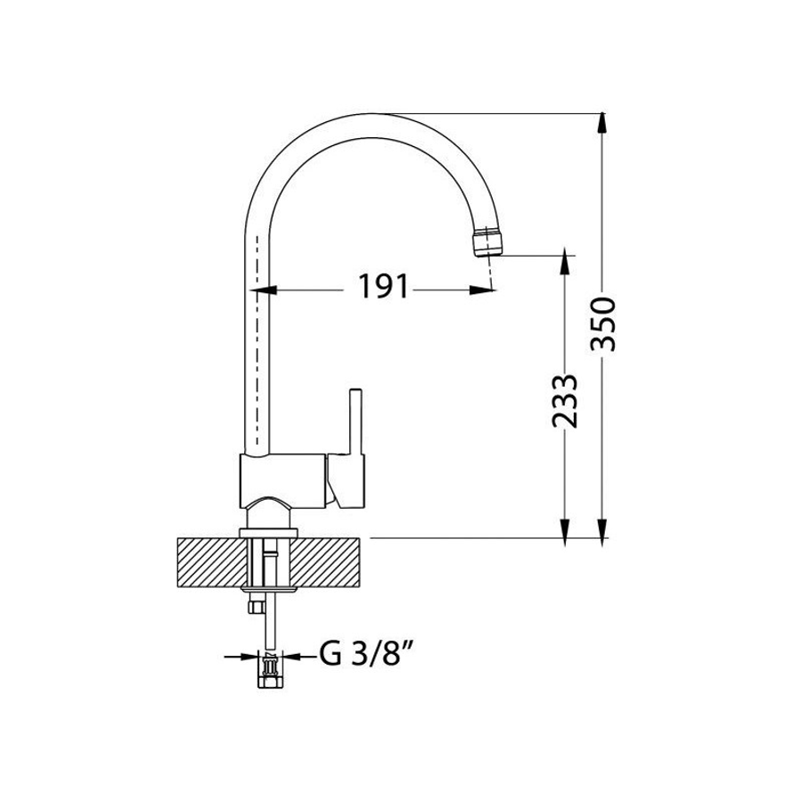 Slavina Alveus ARC110 VT carbon 1126725