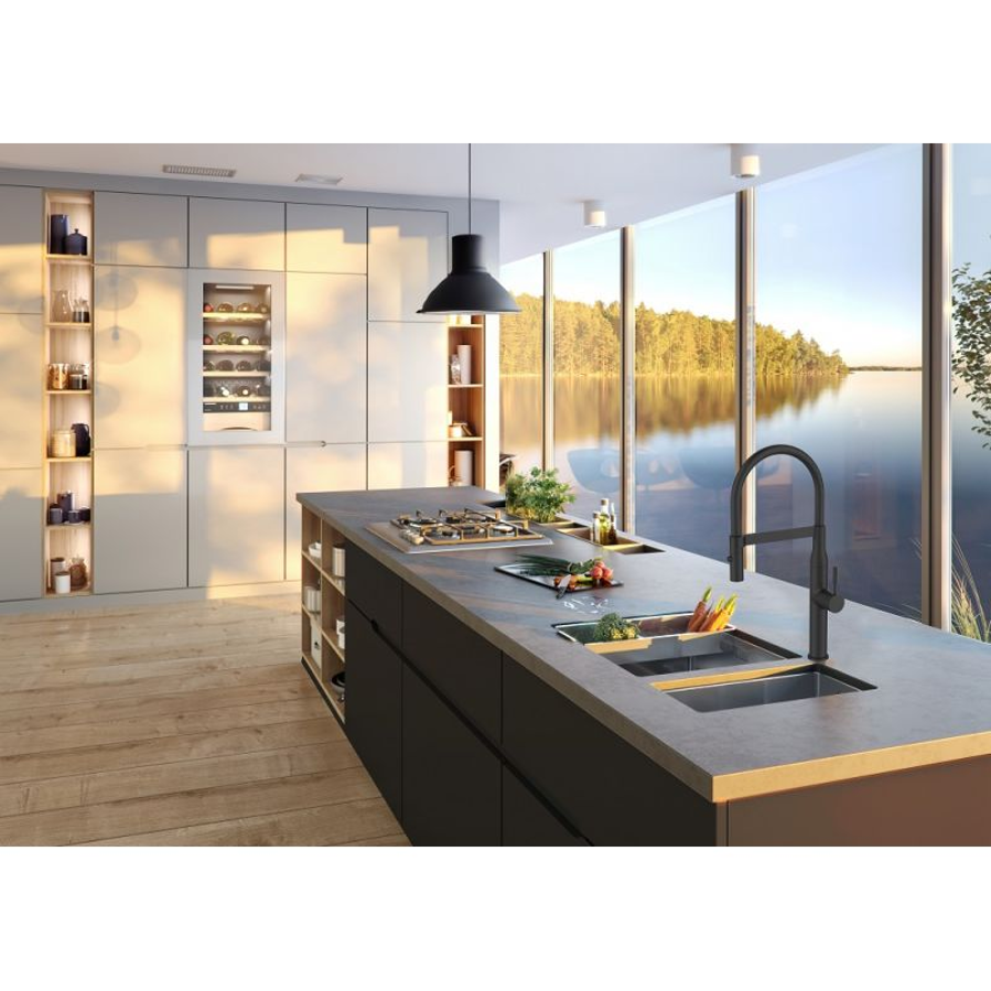 Slavina Alveus MIRAGE-PS VT black matt 1150893