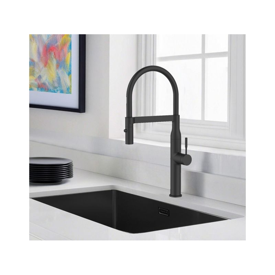 Slavina Alveus MIRAGE-PS VT black matt 1150893