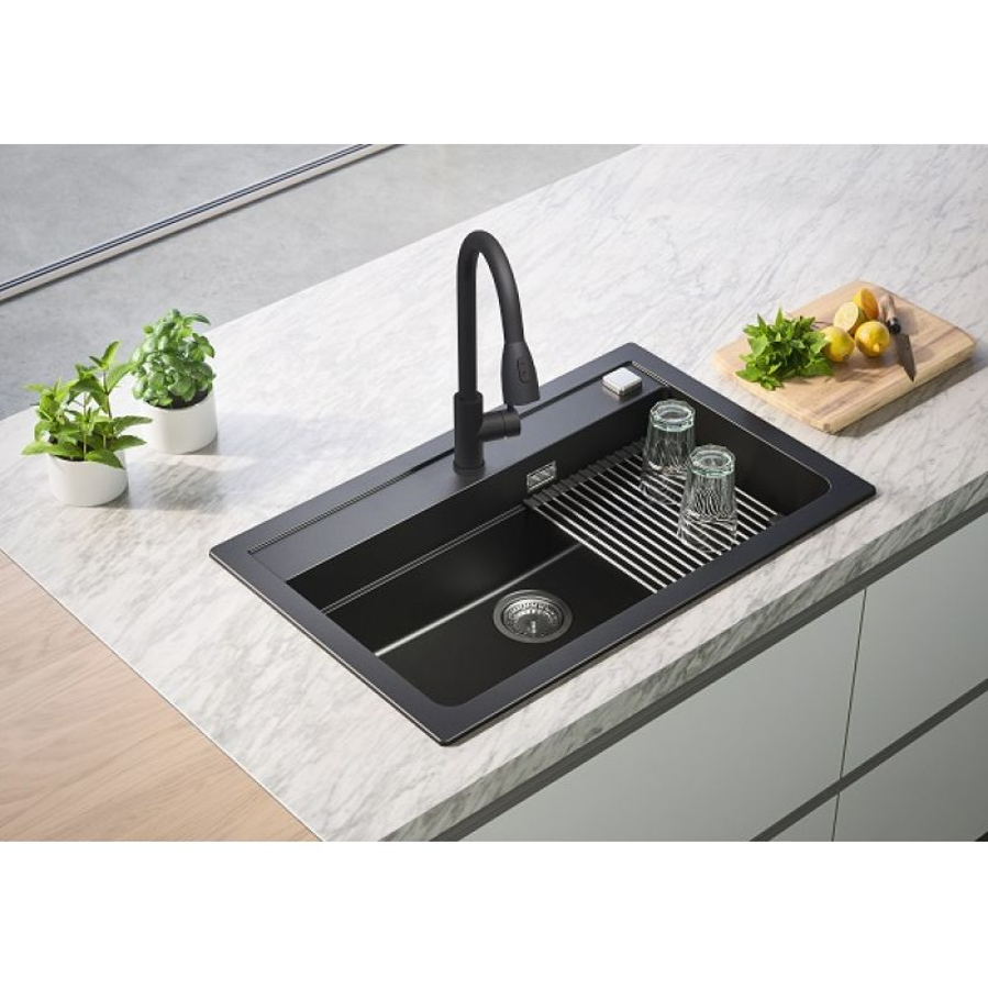Slavina Alveus PRIMROSE-PS VT black matt 1148265